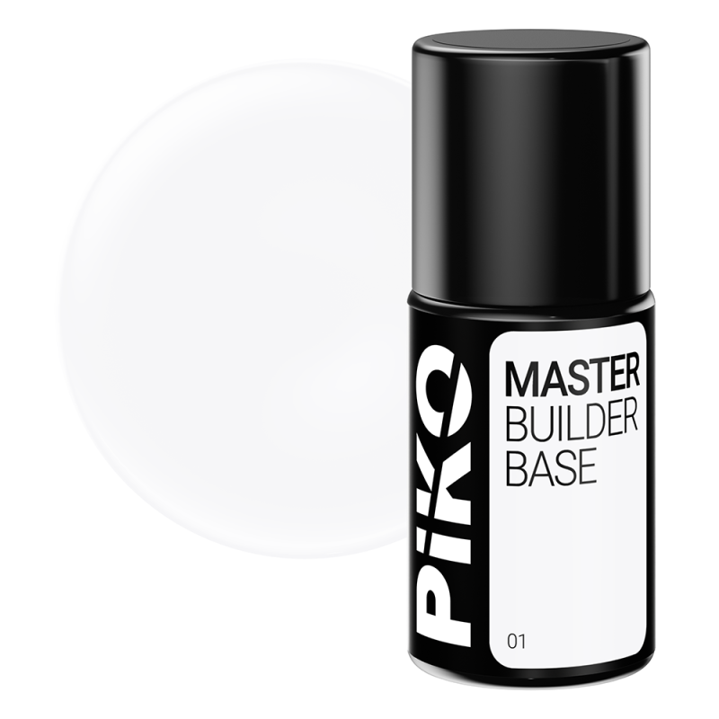 Baza de unghii Piko, Master Builder, 7g, 01 Clear