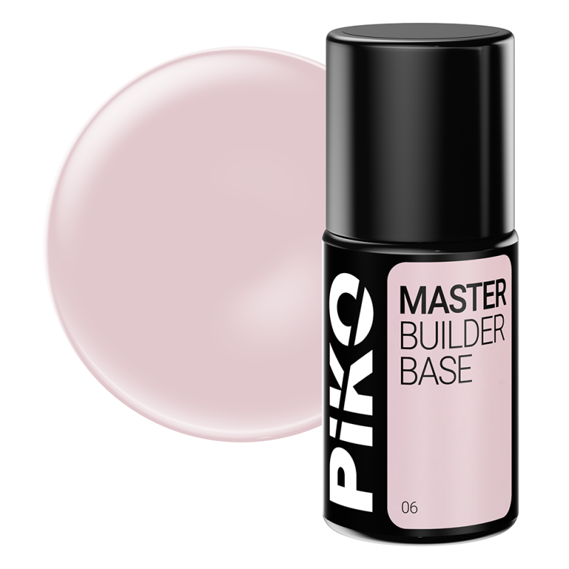 Baza de unghii Piko, Master Builder, 7g, 06 Cover Peachy