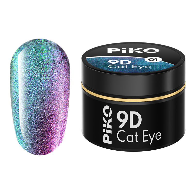 Gel color Piko, 9D Cat Eye, 5g, model 01