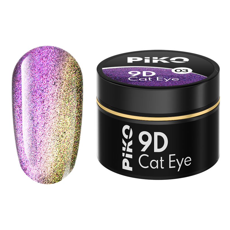 Gel color Piko, 9D Cat Eye, 5g, model 03