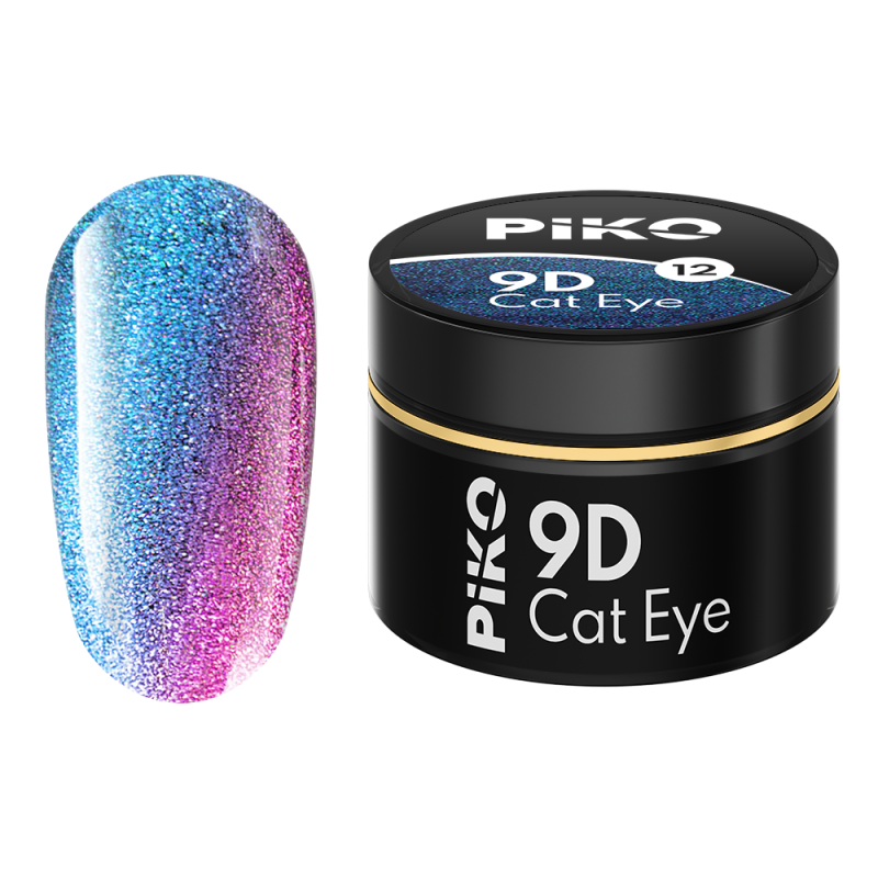 Gel color Piko, 9D Cat Eye, 5g, model 12