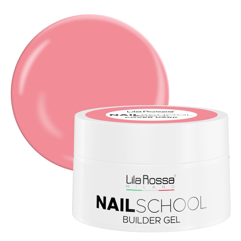 Gel constructie Lila Rossa Nailschool, 30 g, cover dark