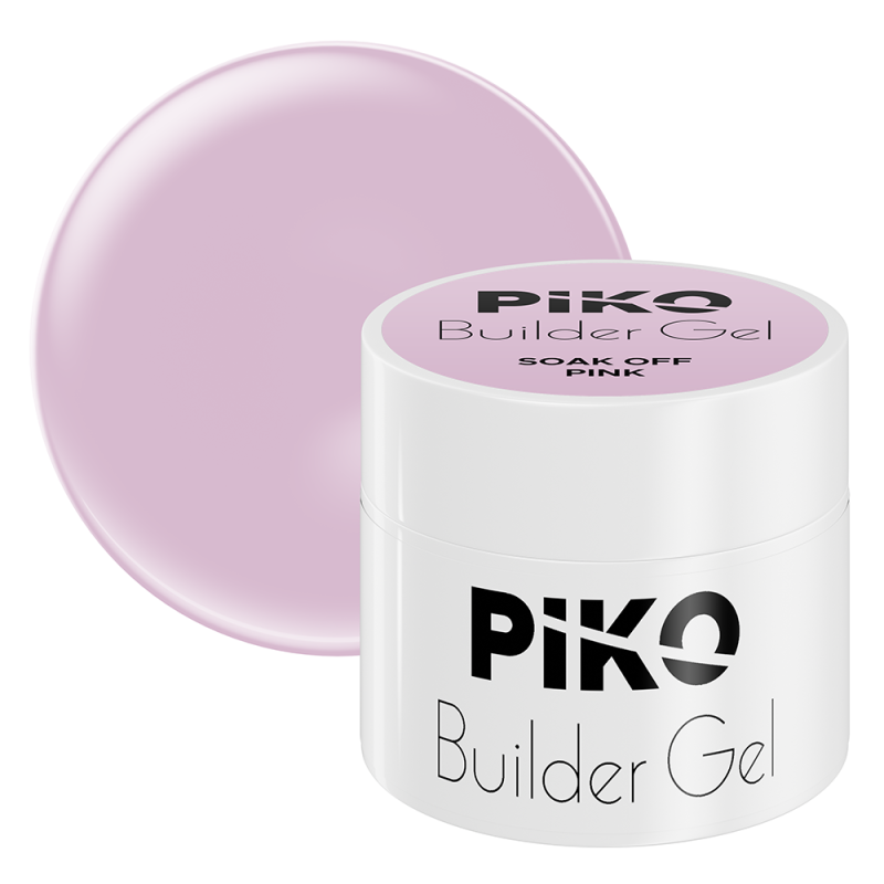 Gel de constructie UV PIKO, 10 g, Soak Off Pink