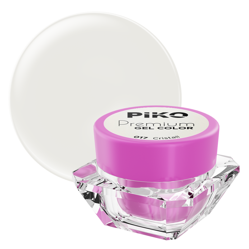 Gel UV color Piko, Premium, 017 Cristall, 5 g
