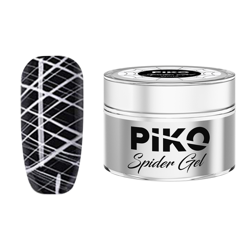 Gel UV Piko, Spider Gel, White, 5g, PSG02