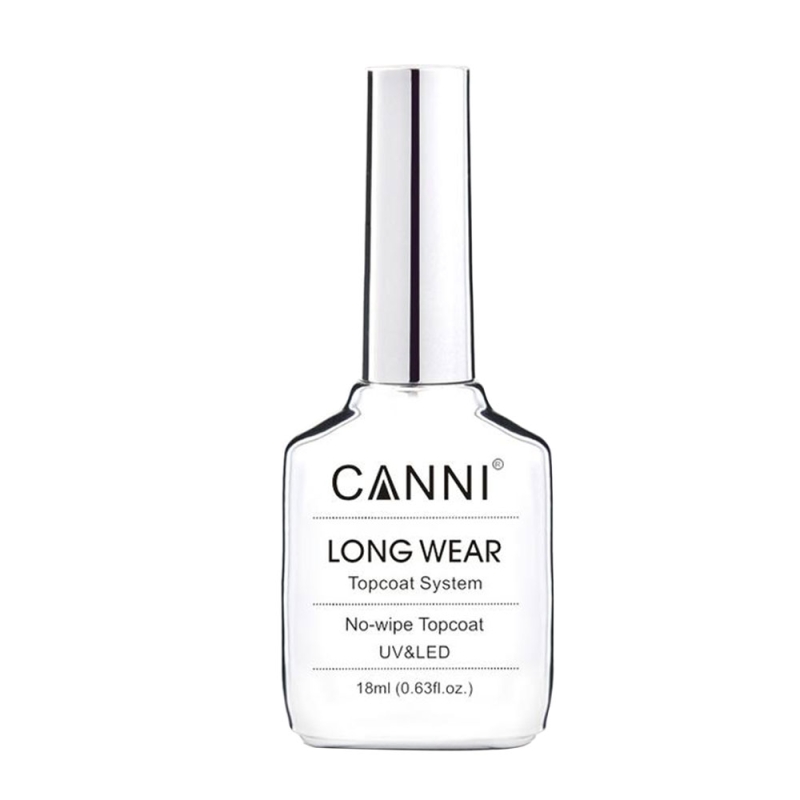 No-wipe top coat, Canni, long Wear, 18 ml