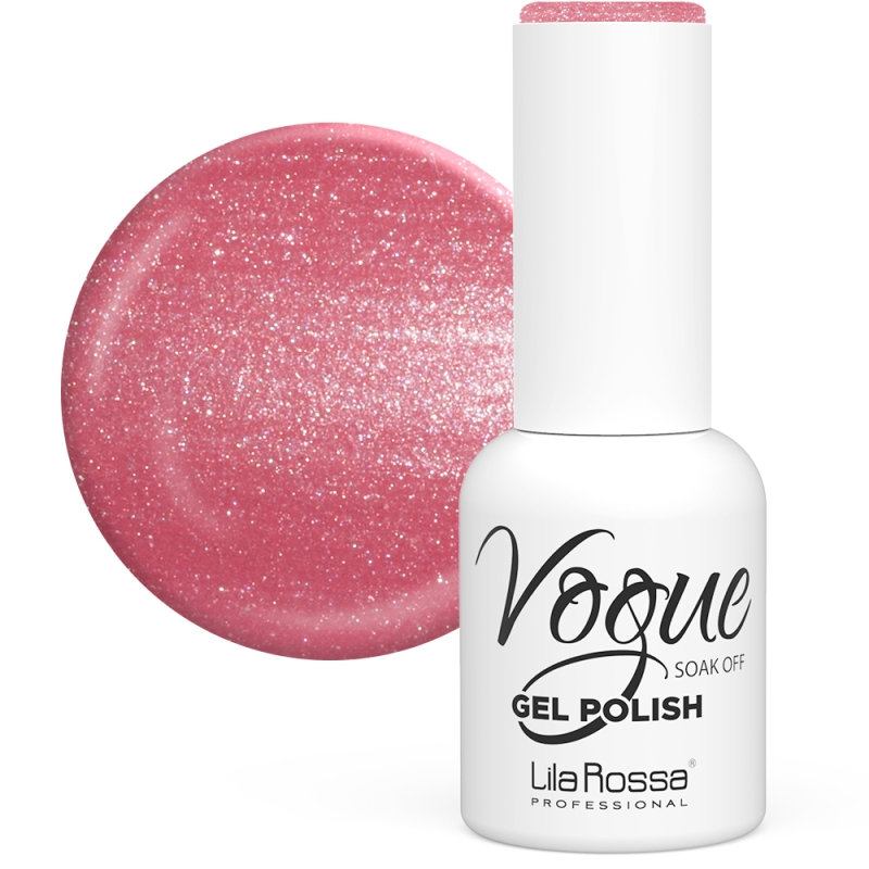 Oja semipermanenta Lila Rossa Vogue 082 sugar pink sidefat 10 ml