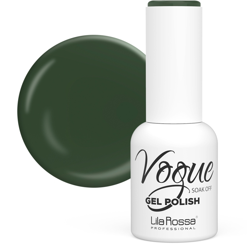 Oja semipermanenta Lila Rossa Vogue 093 jungle green lucios 10 ml