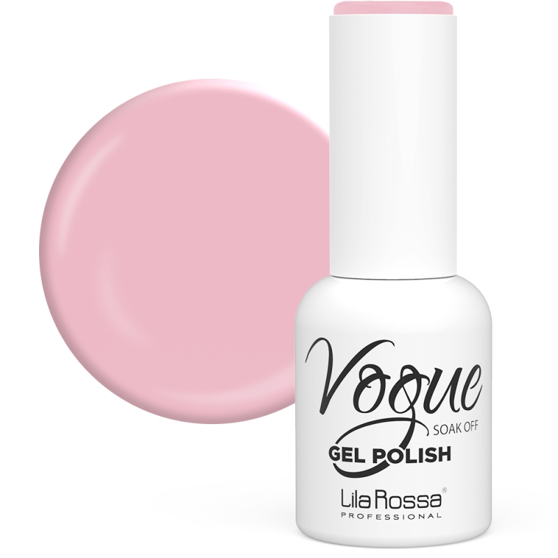 Oja semipermanenta Lila Rossa Vogue 30 tender pink lucios 10 ml