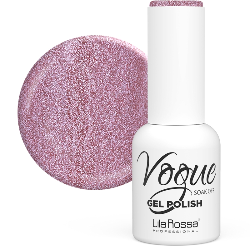 Oja Semipermanenta Lila Rossa, Vogue Mermaid Sand, nuanta 907, Rose Ash, 10 ml