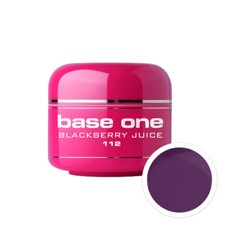 Gel UV color Base One, 5 g, blackberry juice 112