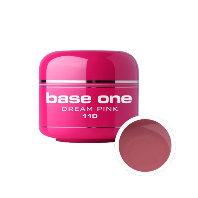 Gel UV color Base One, 5 g, Dream Pink, 11D