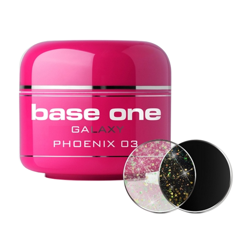 Gel UV color Base One, Galaxy, Phoenix 03, 5 g