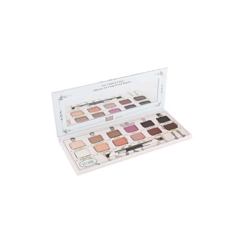 Paleta makeup Miss Rose, 12 culori, 6554