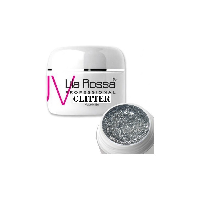 Gel color Lila Rossa Glitter silverton 5 g