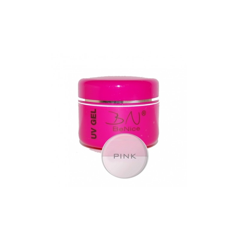 Gel uv BeNice 15 g pink