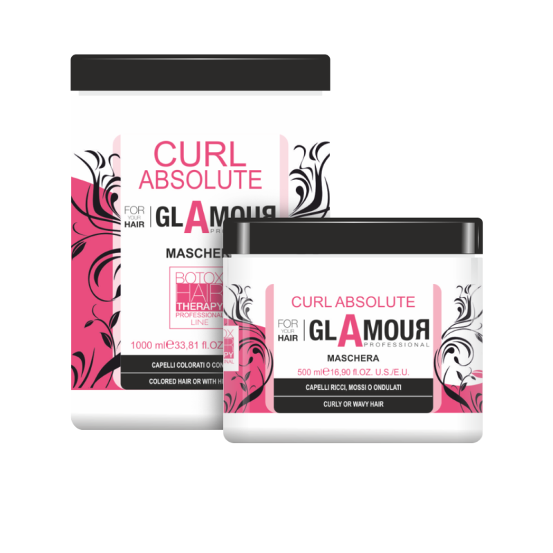 Gm Curl Absolute masca pentru par ondulat cu efect de botox 1 l