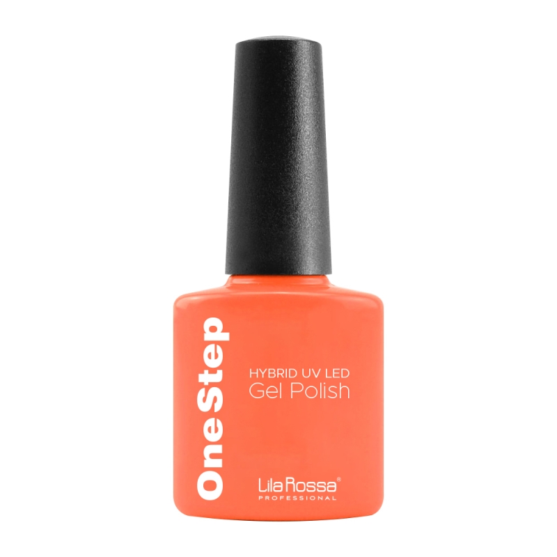 Oja semipermanenta, Lila Rossa, OneStep, 3 in 1, 016 coral, 7 ml