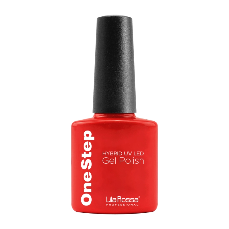 Oja semipermanenta, Lila Rossa, OneStep, 3 in 1, 039 orange red, 7 ml