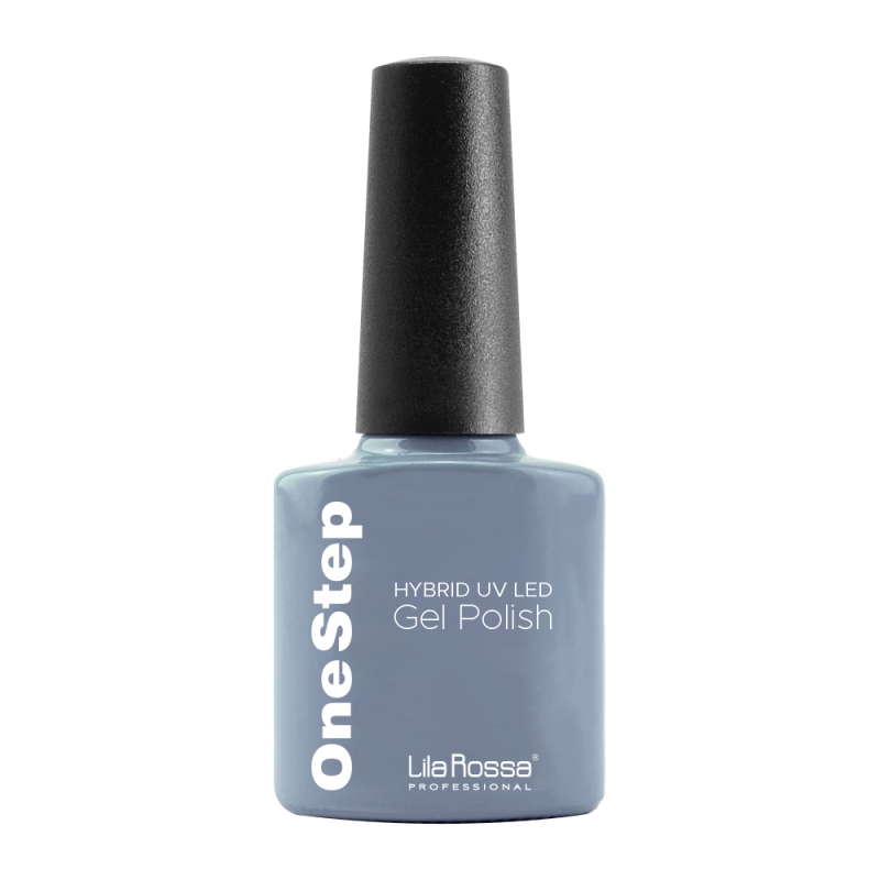 Oja semipermanenta, Lila Rossa, OneStep, 3 in 1, 080 light slate gray, 7 ml