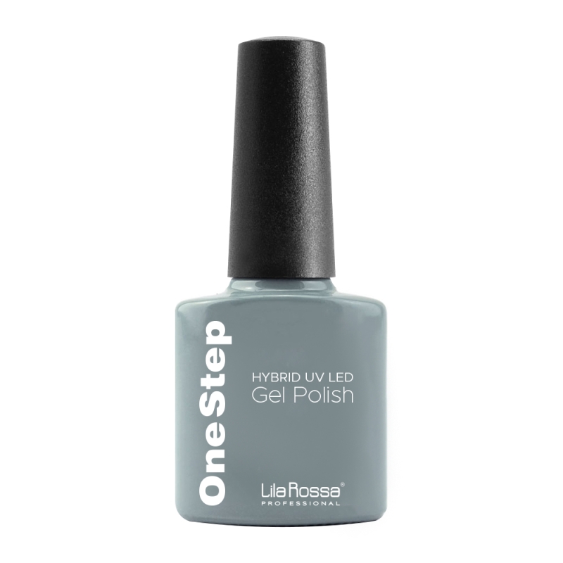 Oja semipermanenta, Lila Rossa, OneStep, 3 in 1, 105 light slate gray, 7 ml