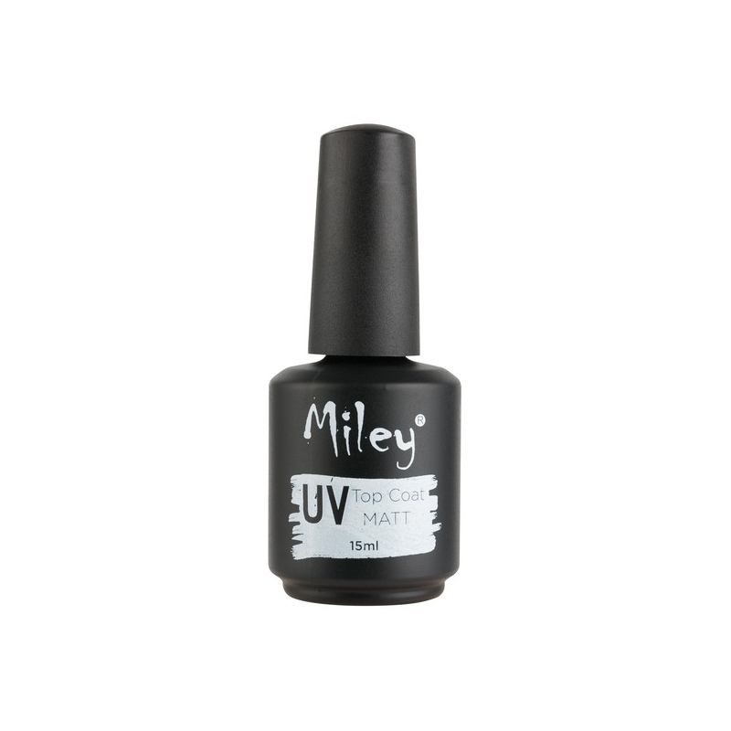 Top Coat UV matt Miley pentru gel 15ml