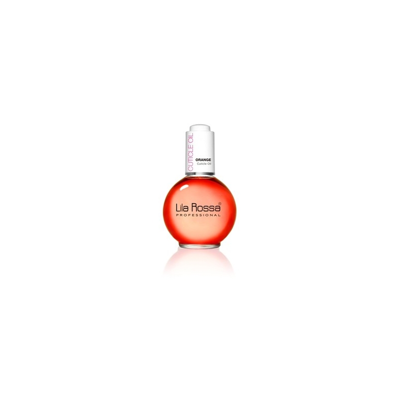 Ulei cuticule cu pipeta, Lila Rossa, aroma Rubin Orange, 75 ml