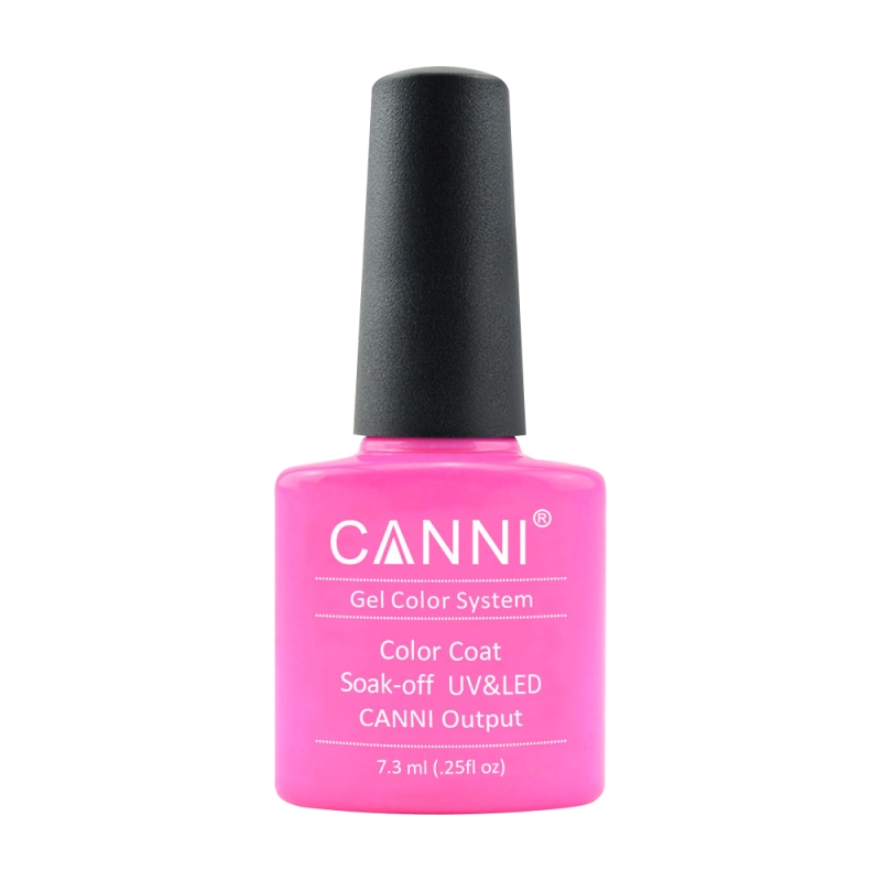 Oja semipermanenta, Canni, 114 hot pink, 7.3 ml