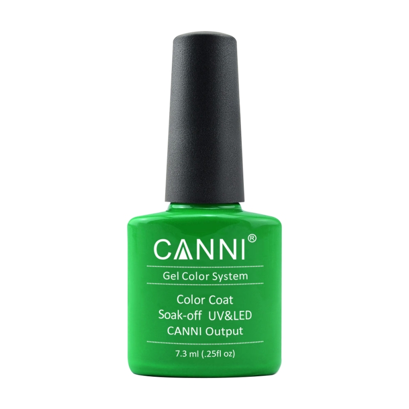 Oja semipermanenta, Canni, 160 lime green, 7.3 ml