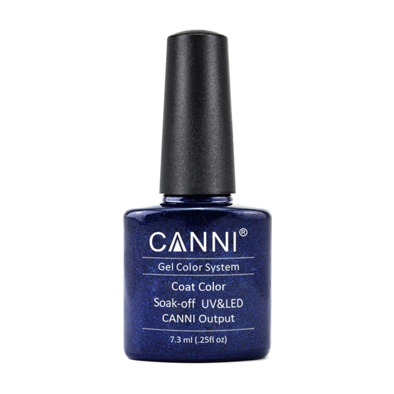 Oja semipermanenta, Canni, 222 dark blue, 7.3 ml