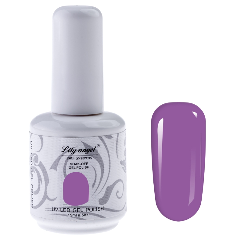 Oja semipermanenta Lily Angel, violet gray, nr. 39, 15 ml