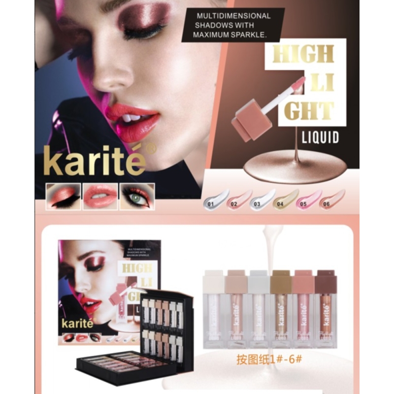 24 pcs Kiss Beauty Lichid Iluminator 58863-47