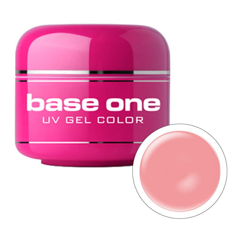 Gel UV color Base One, 5 g, Pastel Shades, dark pink 11