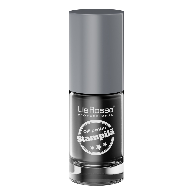 Oja Vogue pentru stampila, 6 ml, negra