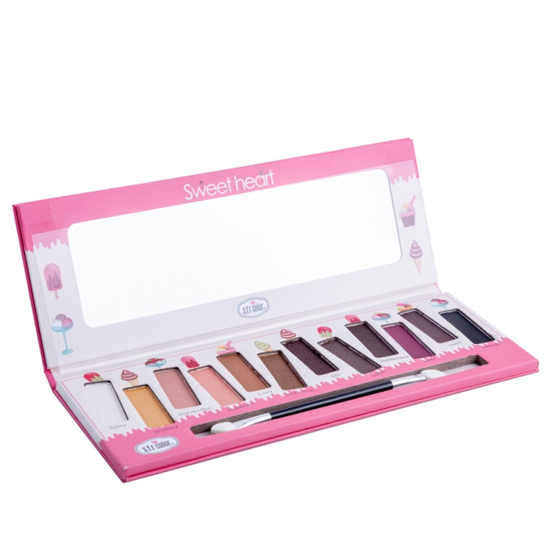 Paleta makeup Sweetheart, 12 culori