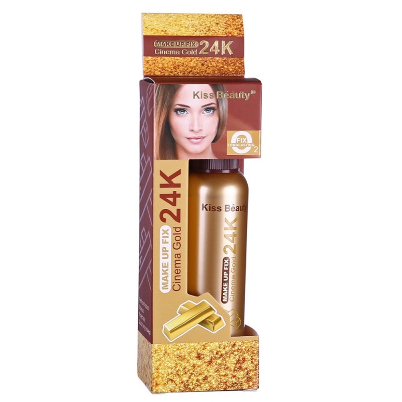 Spray fixator pentru makeup, Cinema Gold, Kiss Beauty