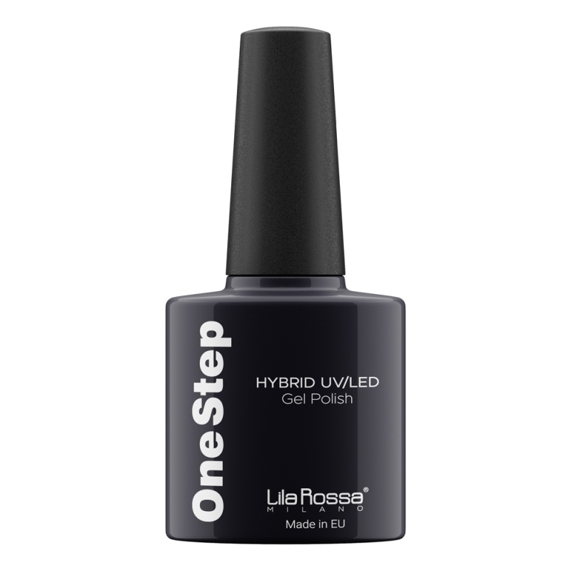 Oja semipermanenta, Lila Rossa, OneStep, 3 in 1, 125 dark gray, 7 ml