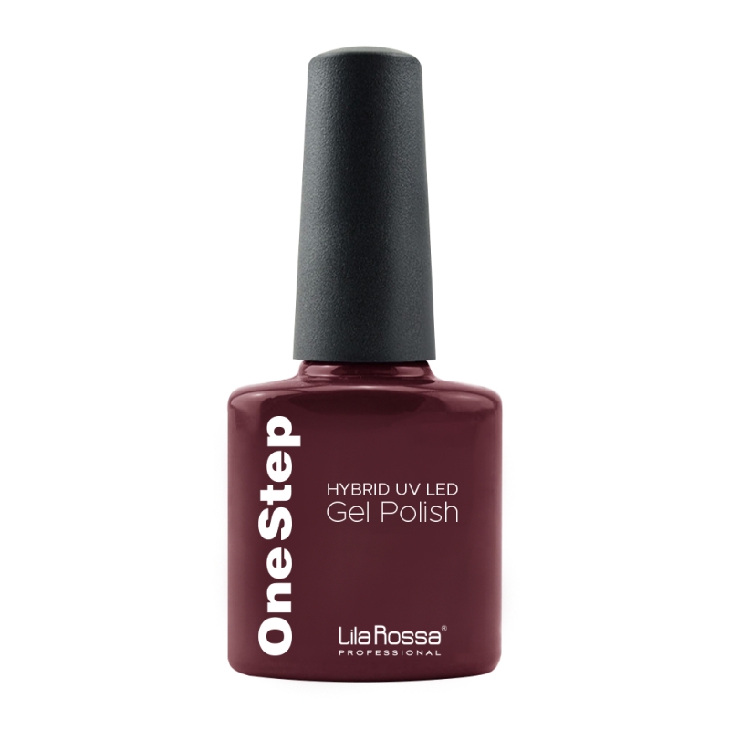 Oja semipermanenta, Lila Rossa, OneStep, 3 in 1, 131 dark slate gray, 7 ml