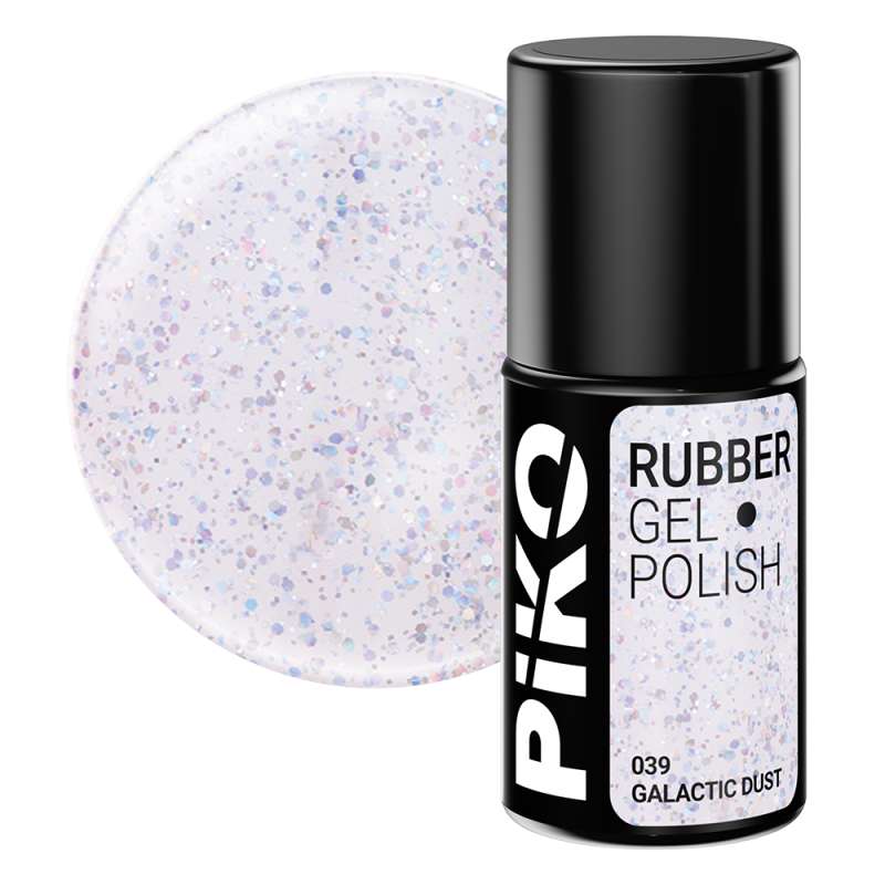 Oja semipermanenta Piko, Rubber, 7ml, 039 Galactic Dust