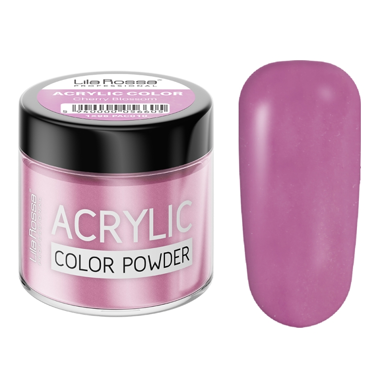 Pudra acrilica color, Lila Rossa, Cherry Blossom, 7 g