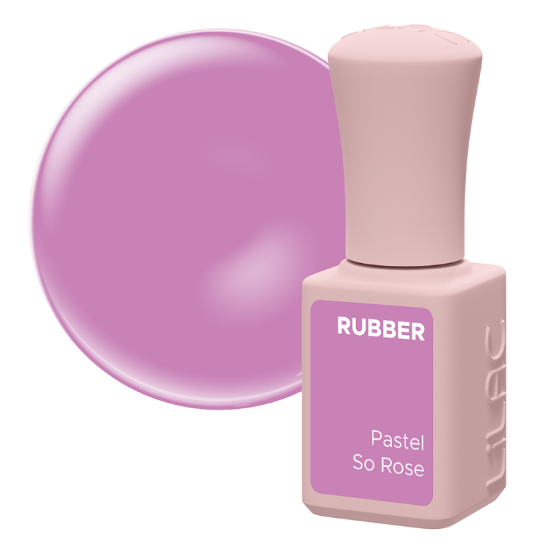 Oja semipermanenta Lilac Rubber Pastel So Rose