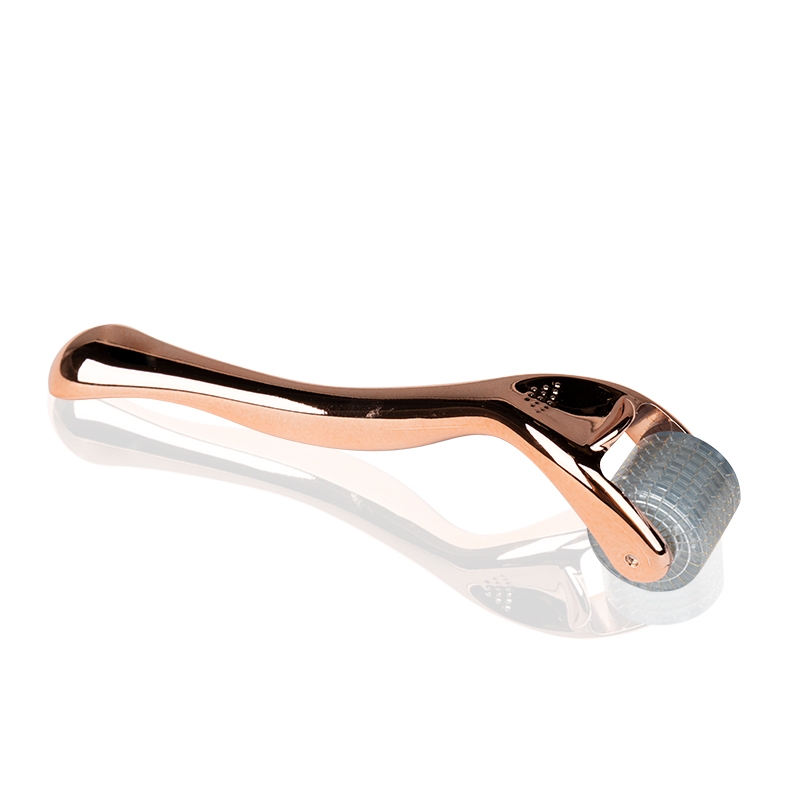 Derma roller rose gold 0.5mm 192 microace din titan